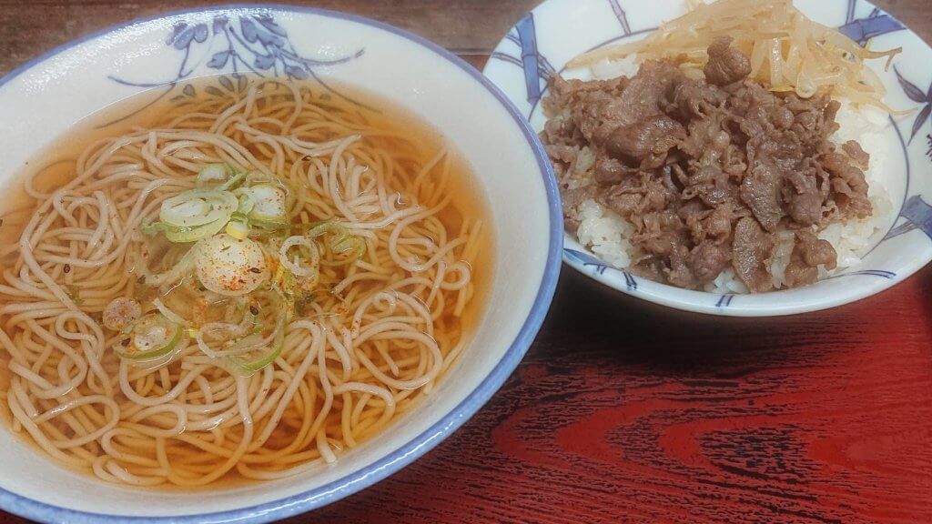 福はら-牛タンサガリ丼セット